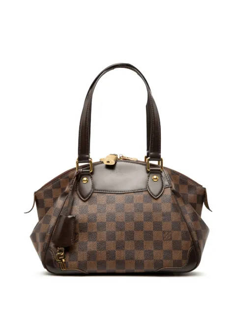 Louis Vuitton Pre-Owned bolsa satchel Damier Ebene Verona PM 2010
