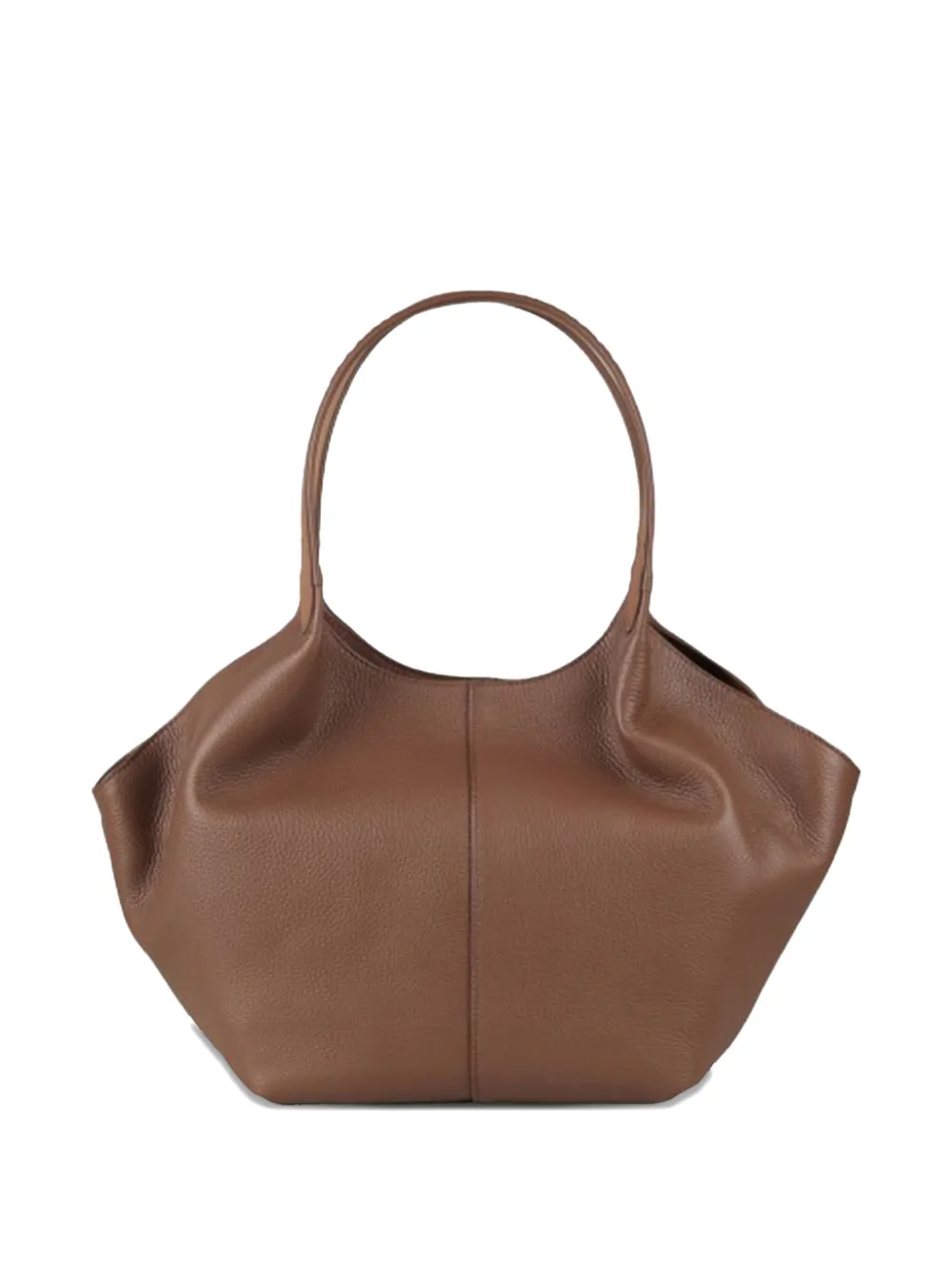 Alexander Smith Medium Rachel leather shoulder bag - Bruin