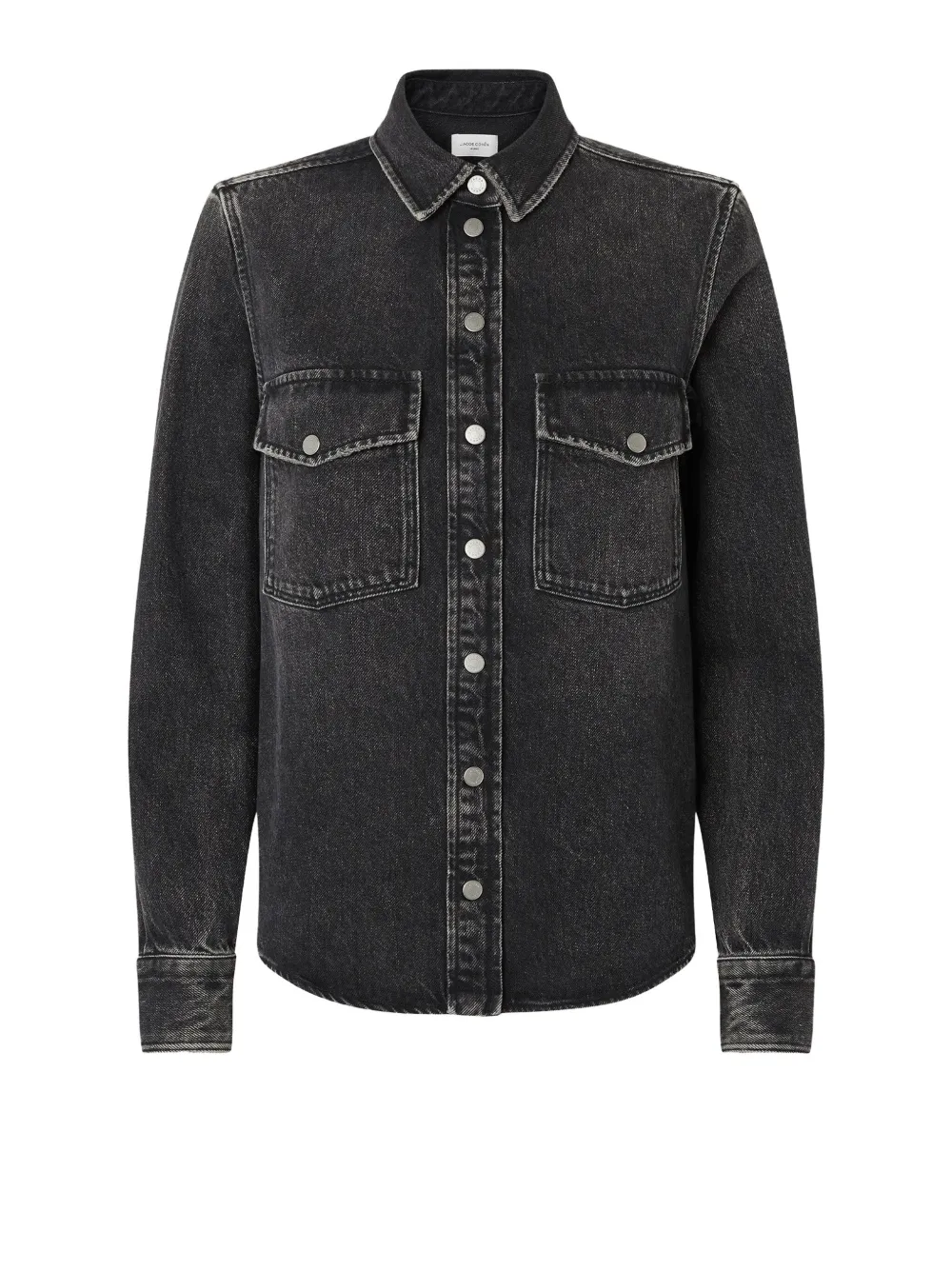 Jacob Cohen Pocket Button Shirt In Black