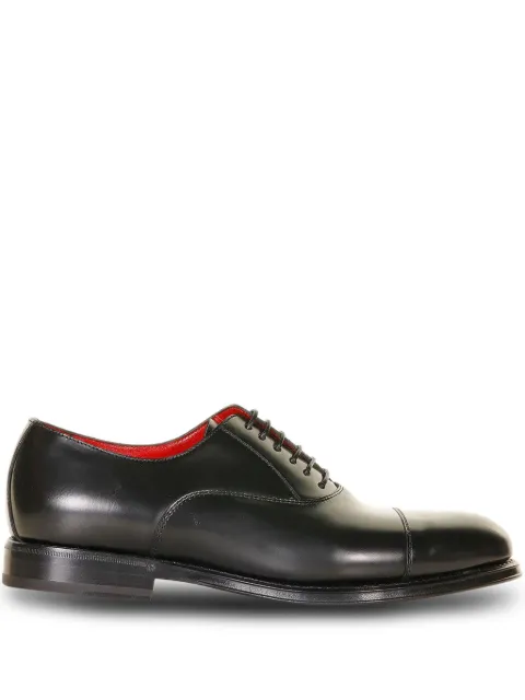 Neil Barrett polished flat oxford shoes