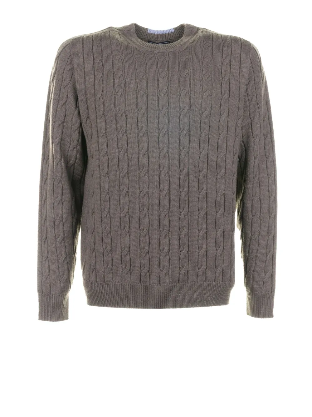 Peserico cable-knit sweater - Grijs
