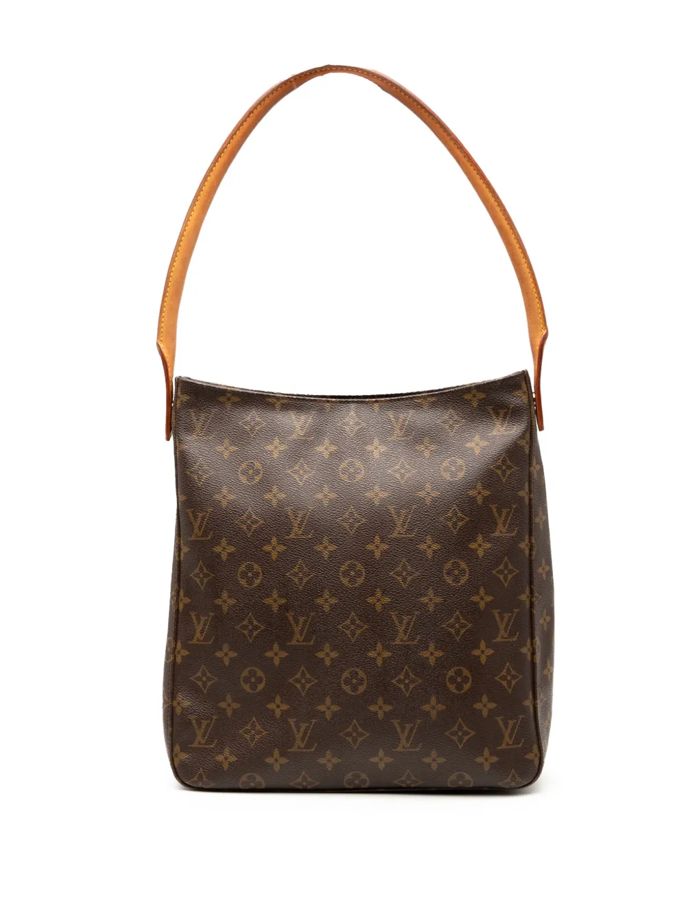 Louis Vuitton Pre-Owned 2002 モノグラム ルーピング GM ショルダーバッグ - ブラウン Louis Vuitton Pre-Owned 2002 モノグラム ルーピング GM ショルダーバッグ - ブラウン