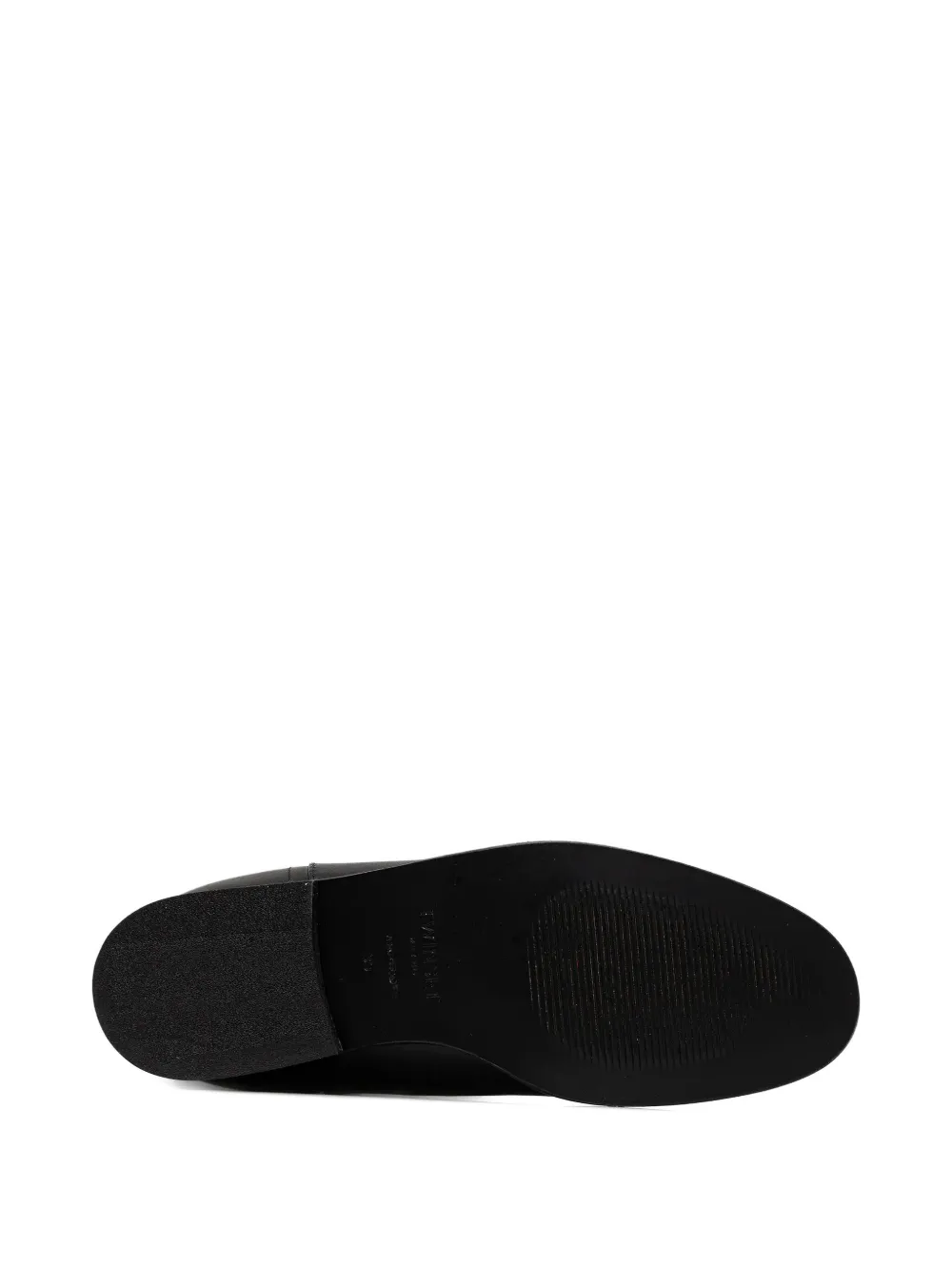 Twinset Oval T Knee-high Boots In Black