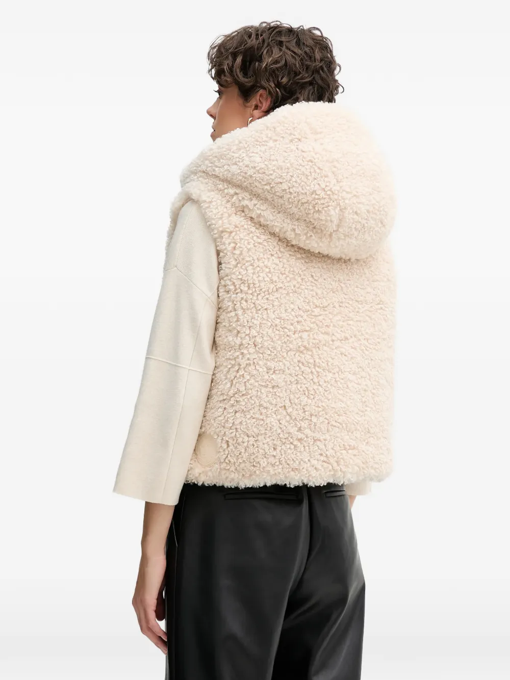  Save The Duck Ayla Hooded Fleece Jacket - Neutrals 