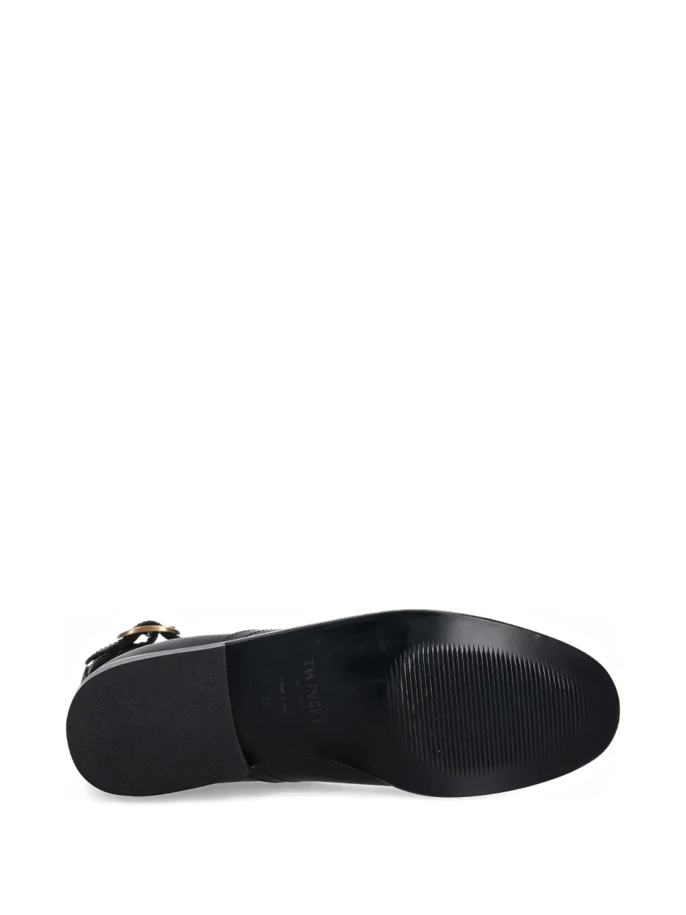 Twinset Buckle-strap Chelsea Boots In Black