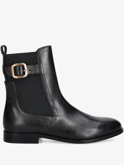 TWINSET buckle-strap chelsea boots