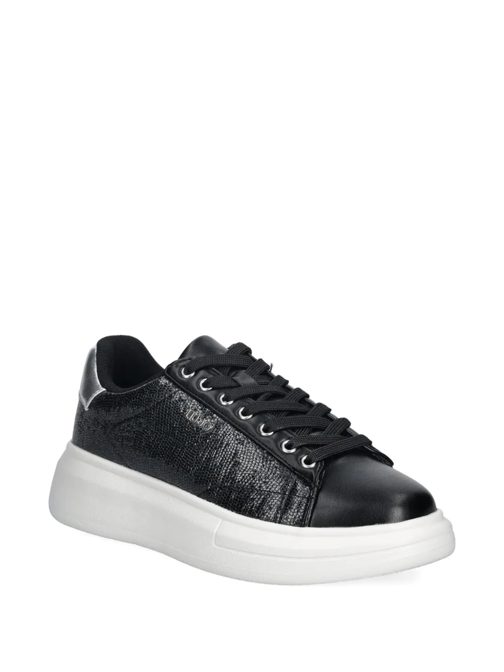 LIU JO Sneakers met logo - Zwart