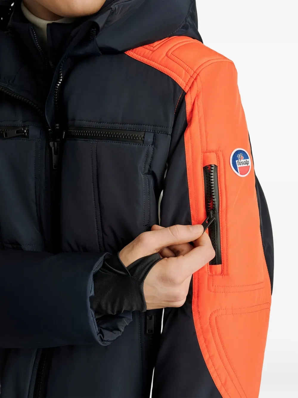 Fusalp Anofar Quilted Ski Jacket In Multi