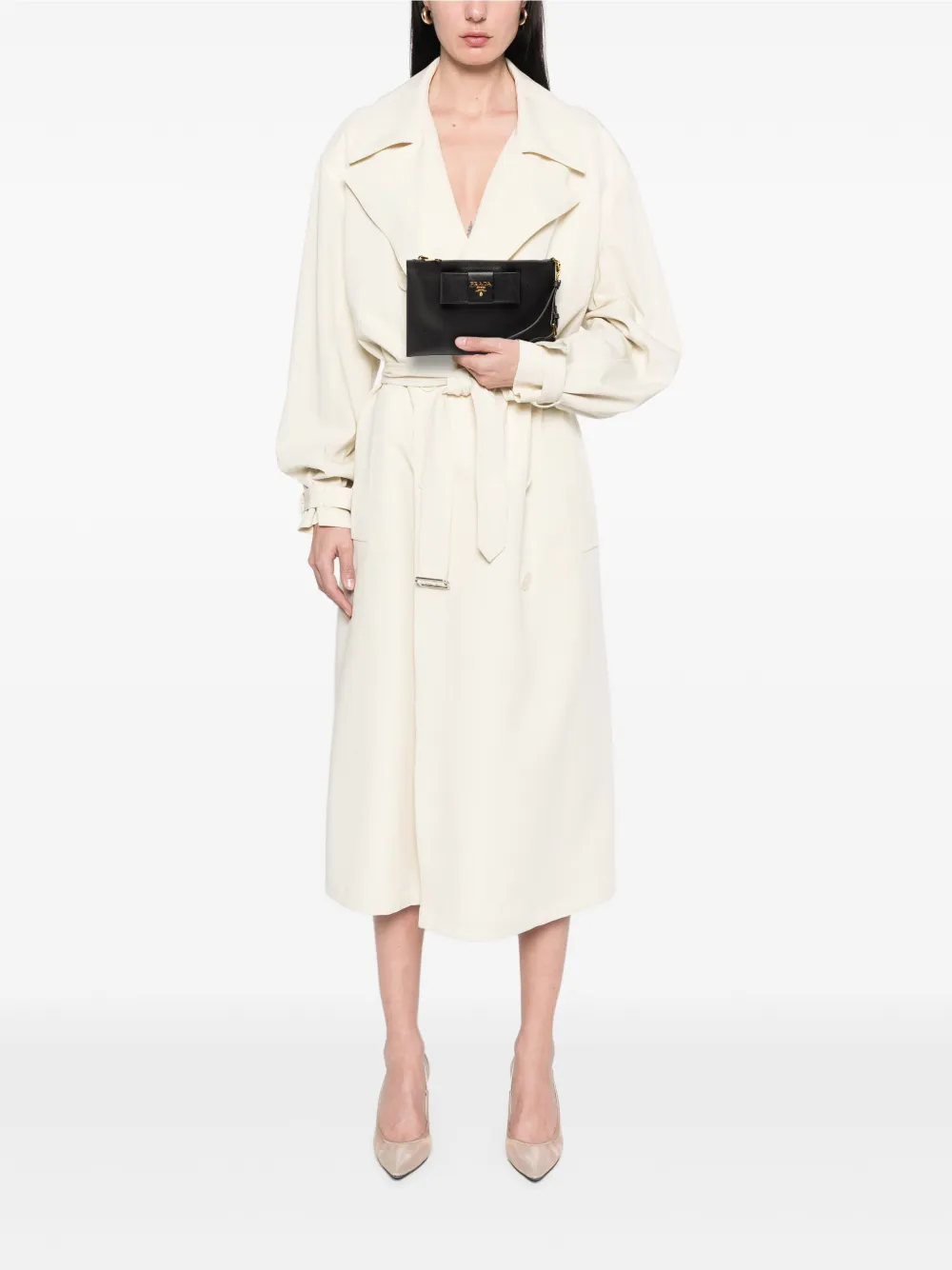 Prada Pre-Owned pochette en cuir Saffiano (2013-2025) | Pre-owned | Image 2