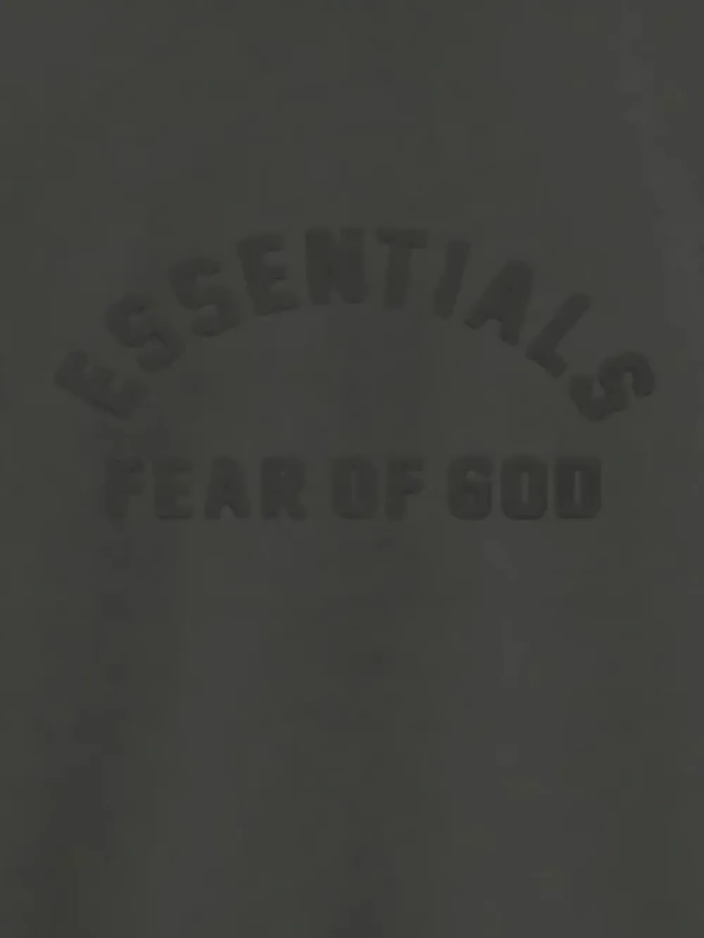 Fear Of God logo-detail crewneck T-shirt - Groen