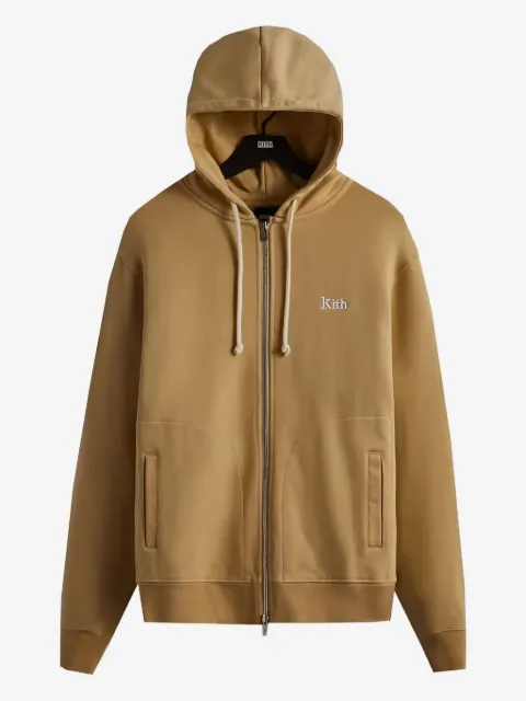KITH hoodie à fermeture zippée