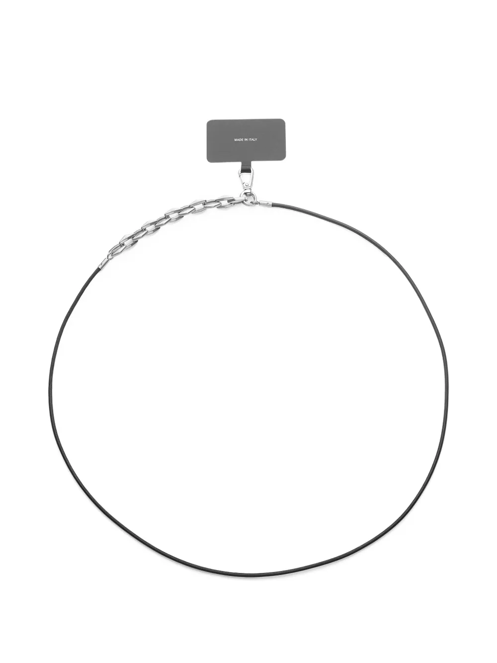  Jimmy Choo Chain Strap Phone Holder - Black 