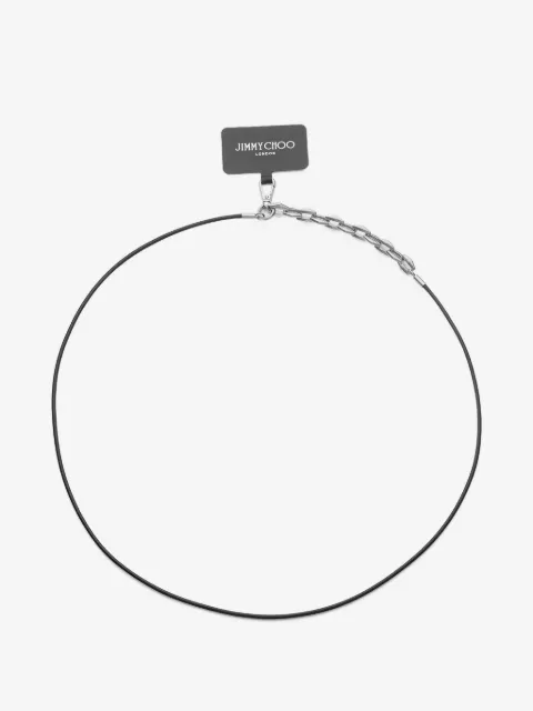 Jimmy Choo chain strap phone holder