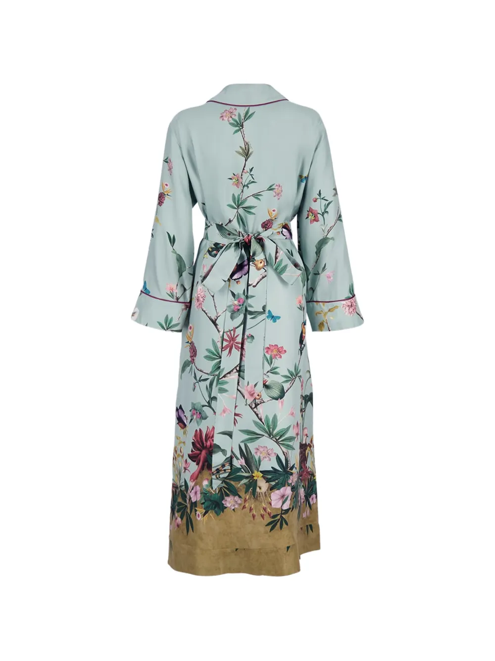  La Doublej Midnight Floral Midi Dress - Green 