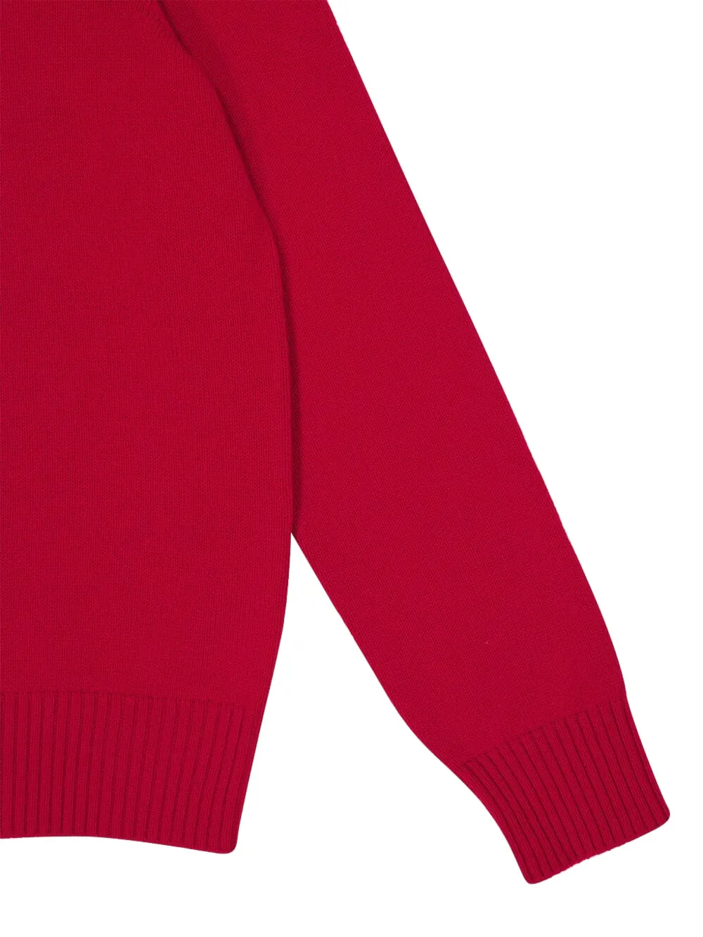 Givenchy Turtleneck Long-sleeve Sweater - Red 