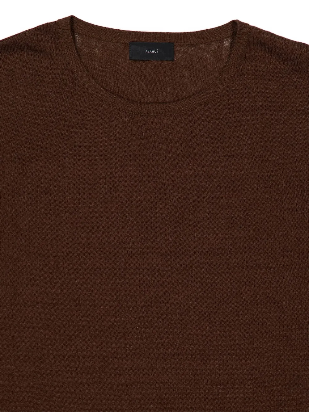 Alanui T-shirt met franje Bruin