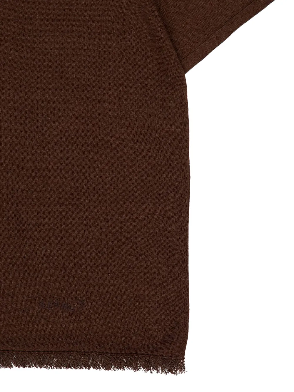 Alanui T-shirt met franje Bruin