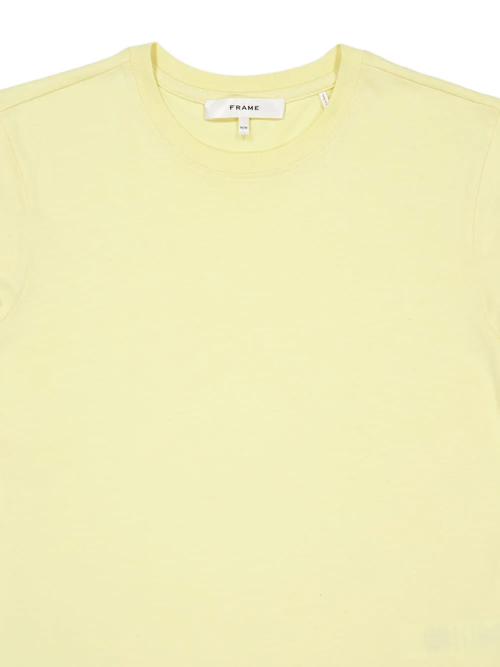  Frame Camiseta Con Cuello Redondo - Amarillo 