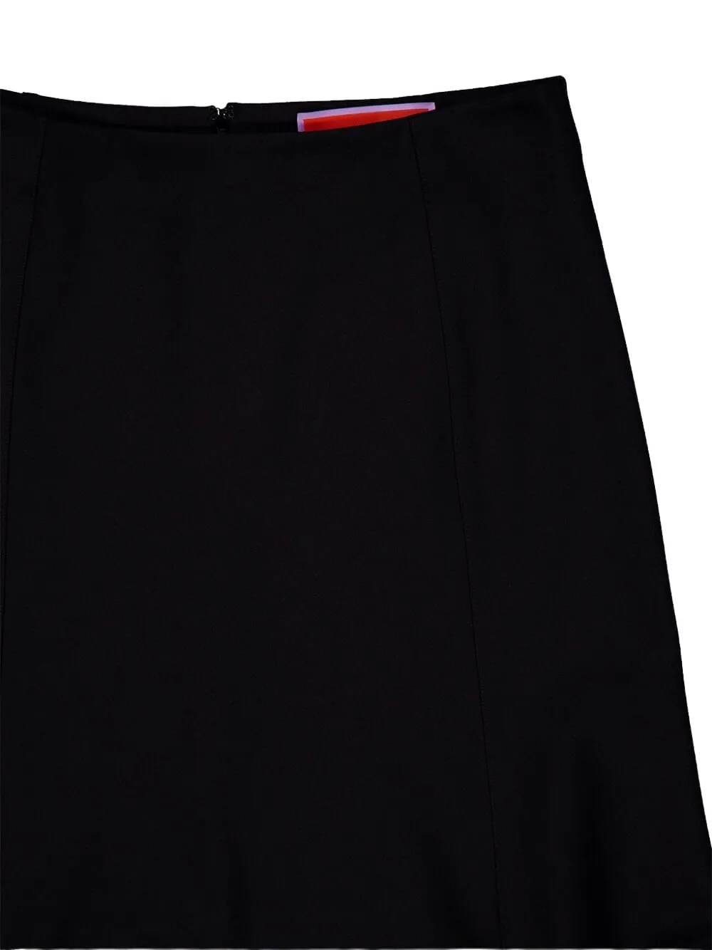  La Doublej Zip-fastening Midi Skirt - Black 
