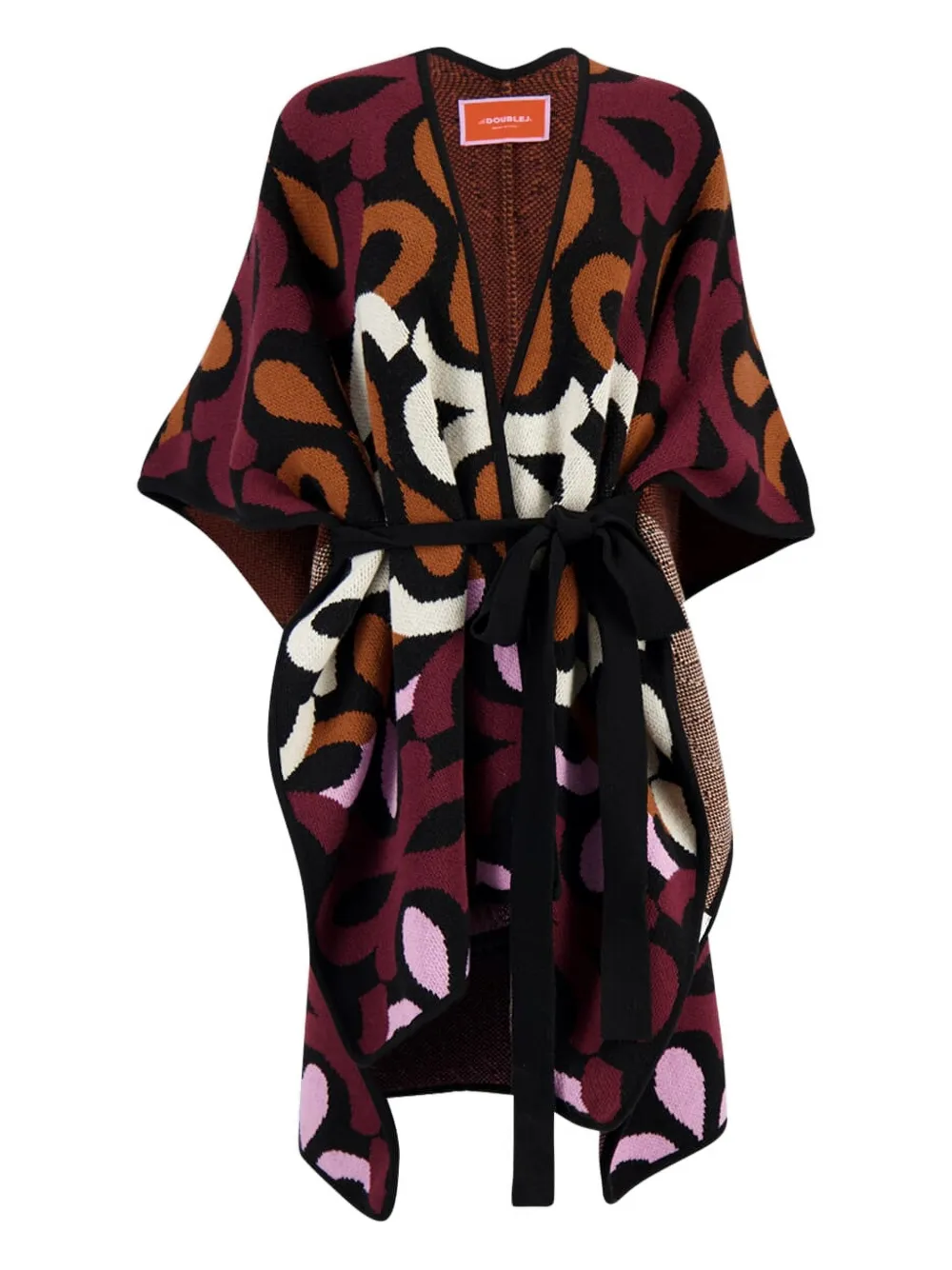 La DoubleJ Vestaglia Maiolika in lana - Rosso