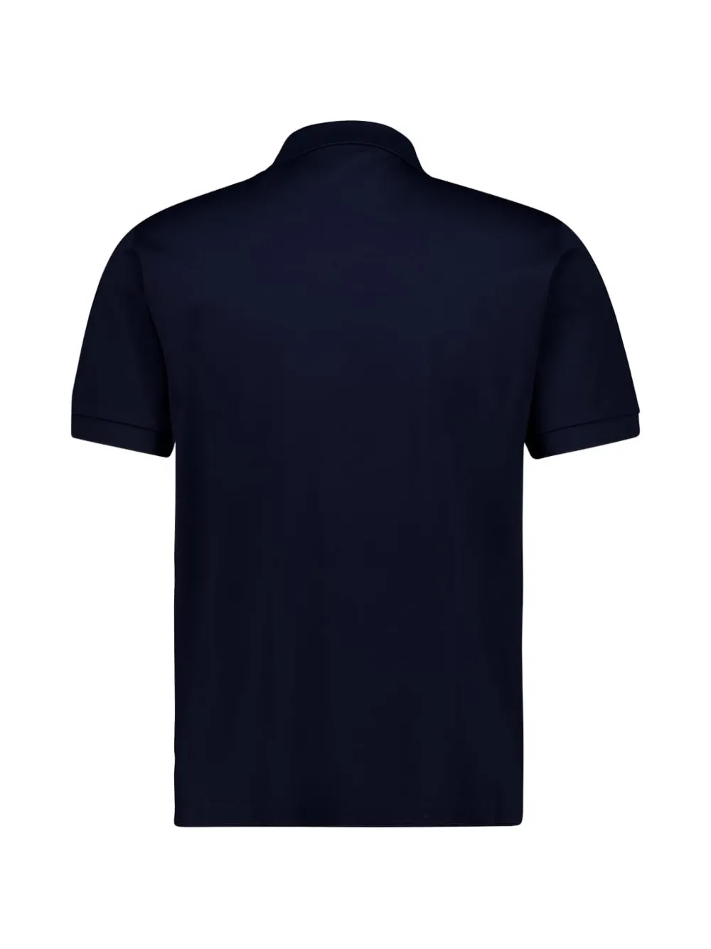 Prada triangle-logo polo shirt - Blauw