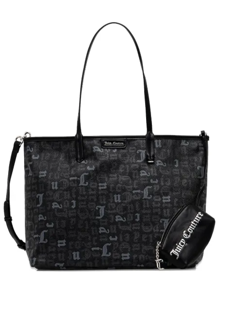 Juicy Couture tote con parche del logo