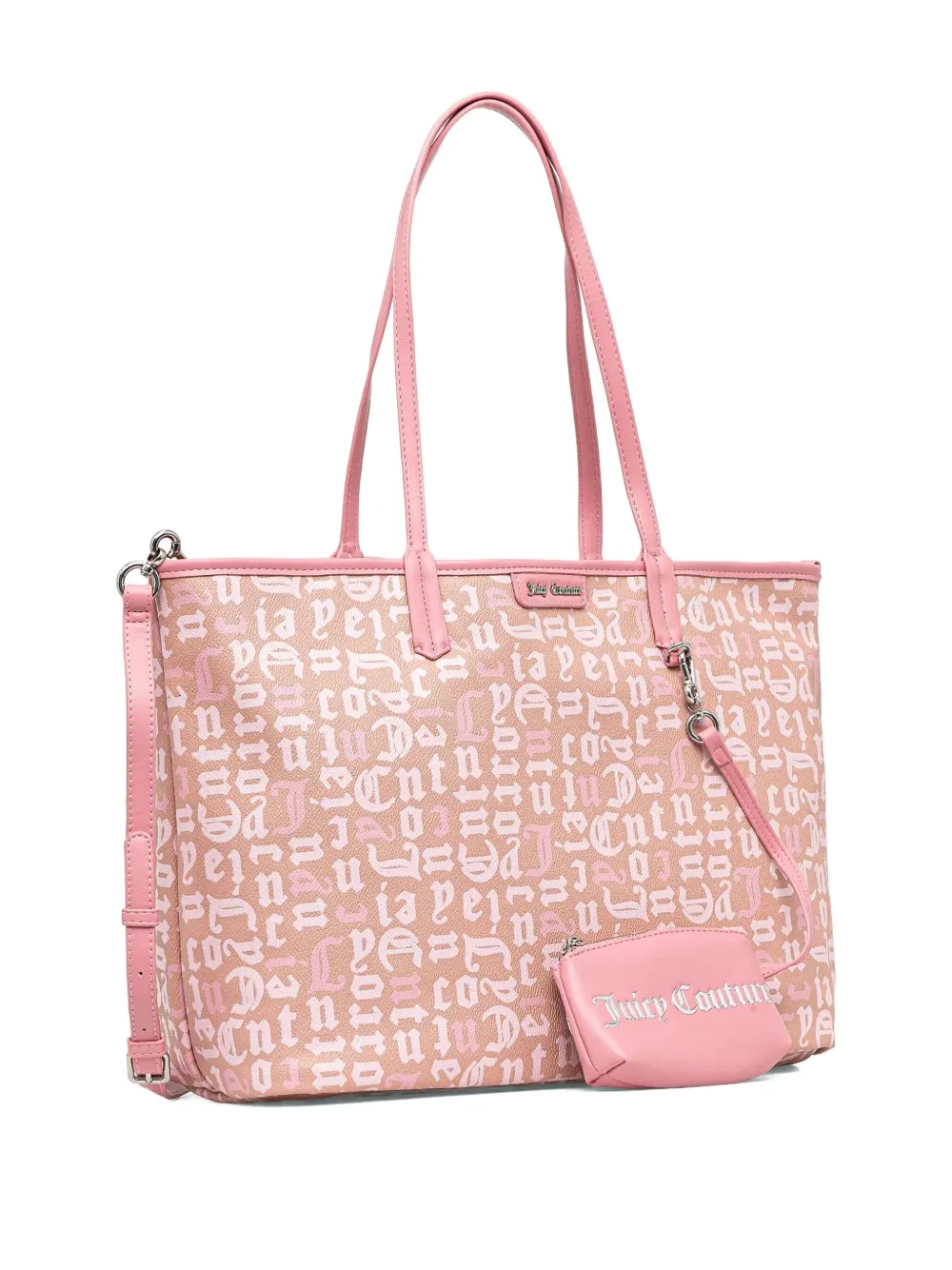 Juicy Couture Logo-patch Tote Bag In Pink
