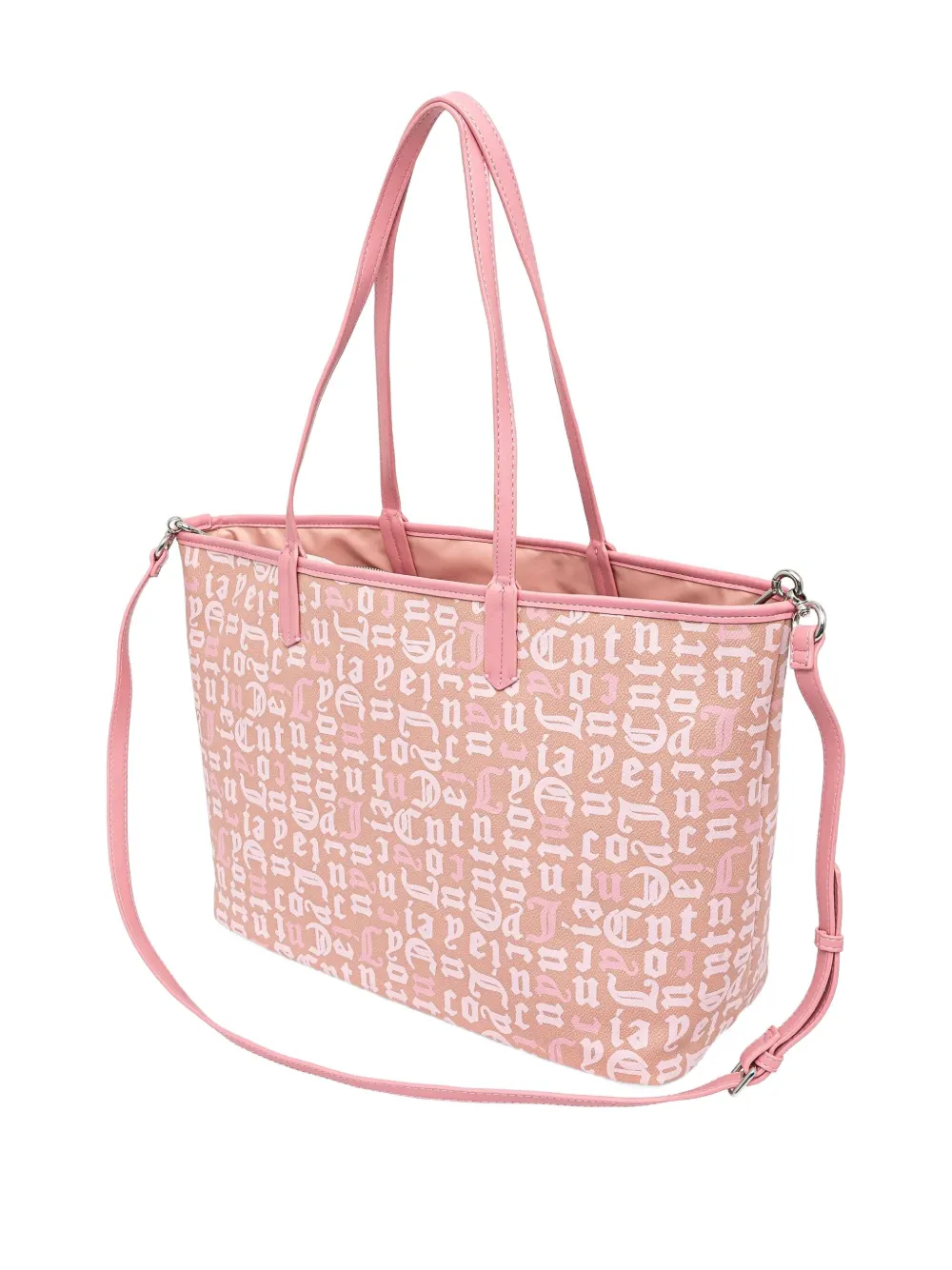 Juicy Couture Logo-patch Tote Bag In Pink