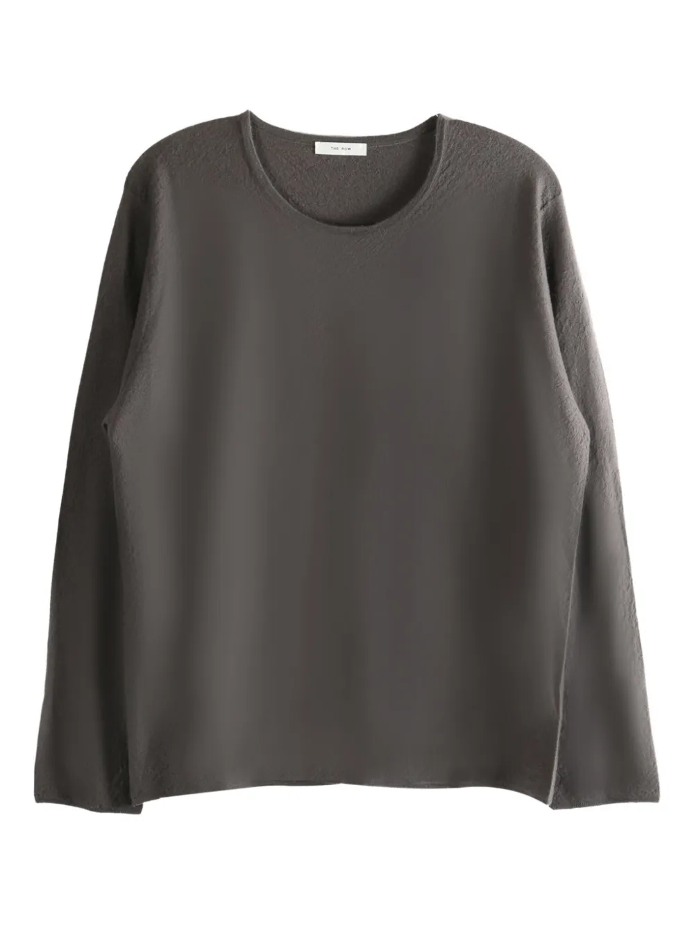 The Row textured T-shirt | Grey | Image 1