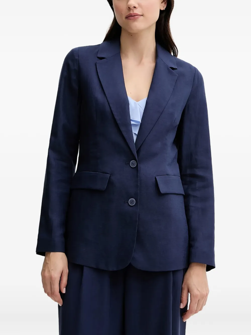 Benetton blazer con botones | azul | Image 1