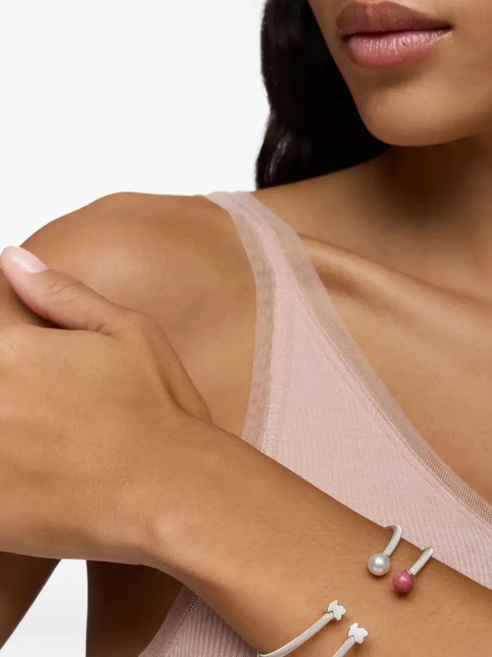 Tous Bear-detail Bracelet In Metallic