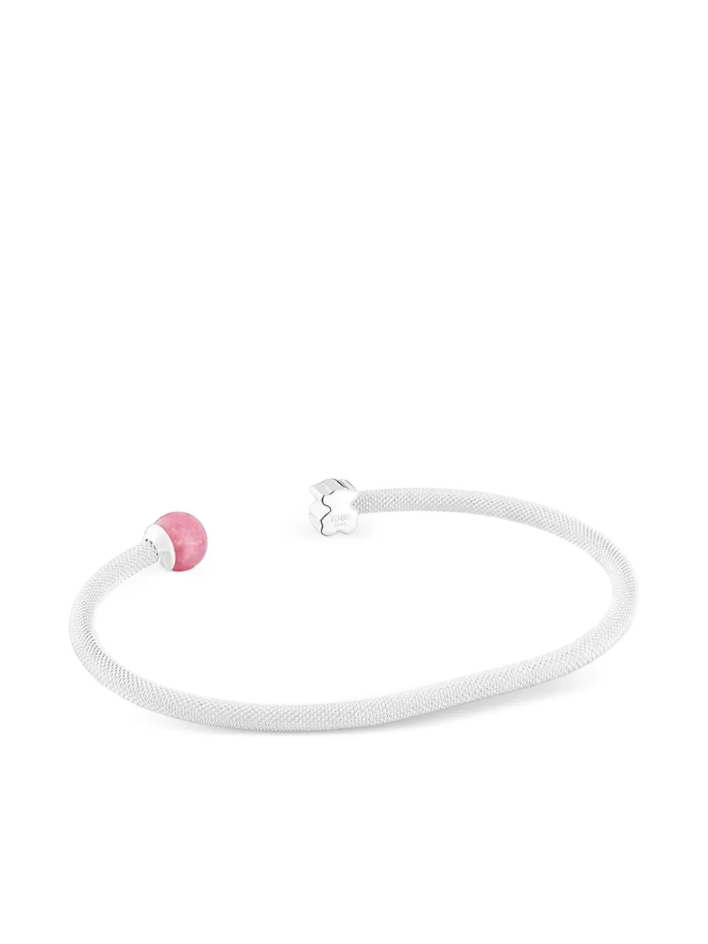 TOUS bear-detail bracelet - シルバートーン