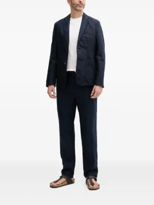 Scotch & Soda チェック スーツ | ブルー | FARFETCH JP