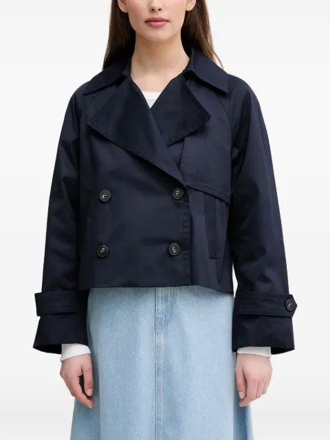 Benetton chaqueta con solapa con botones