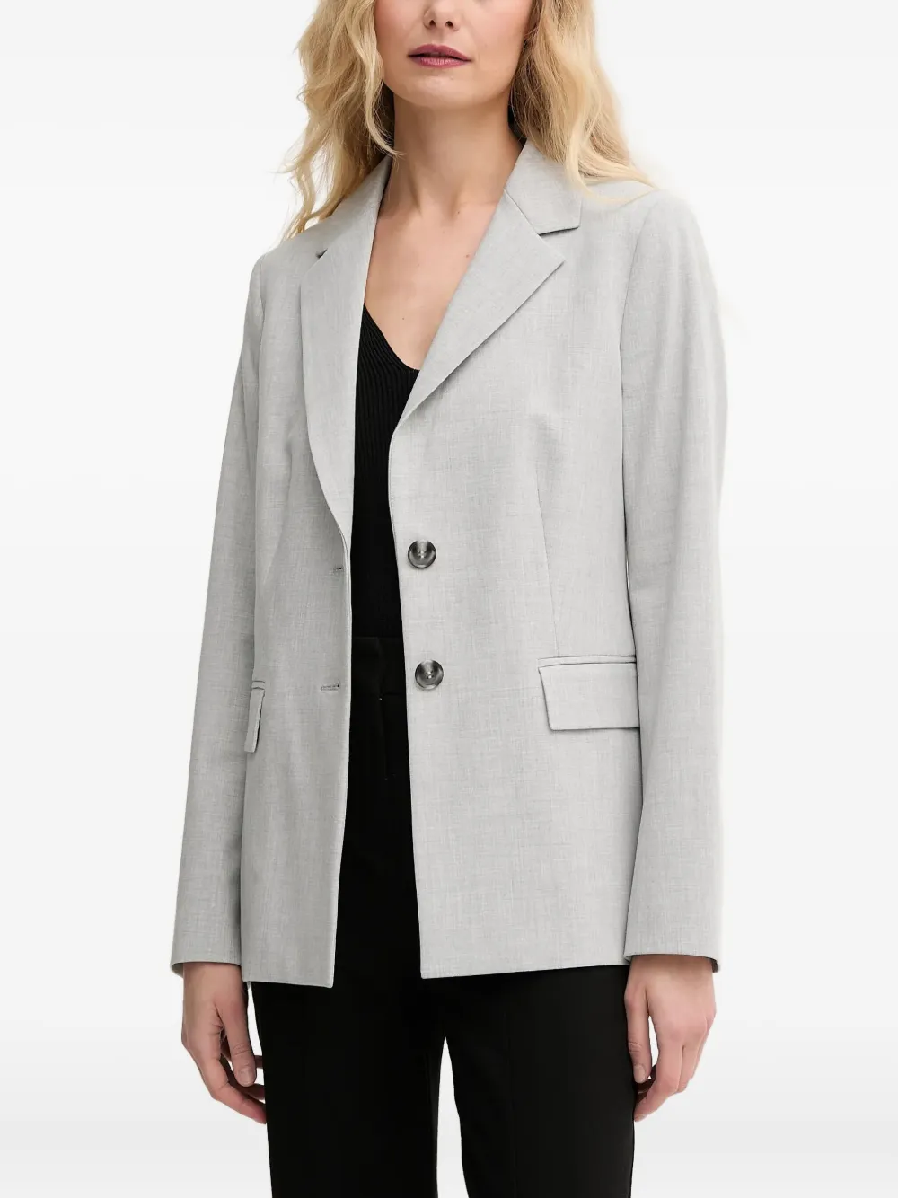Benetton buttoned jacket | gris | Image 1