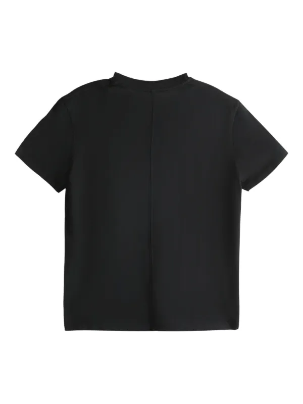 The Row Crew Neck T-shirt | Black | FARFETCH IL