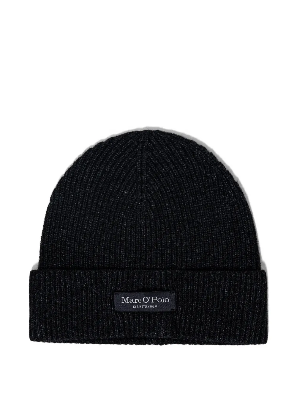 Marc O'Polo logo-patch beanie hat set | Image 2
