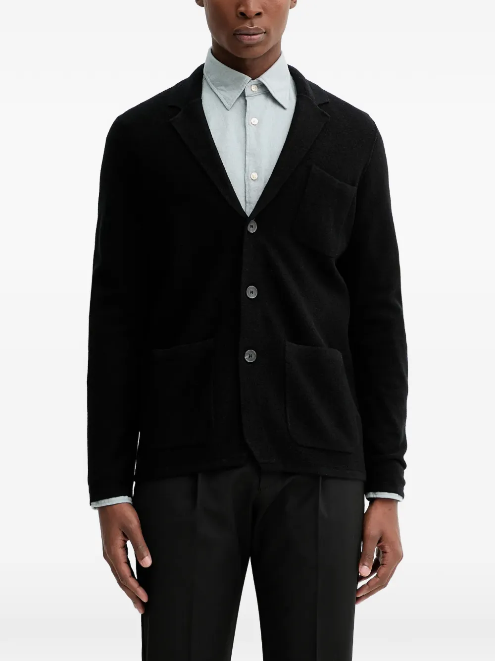 Marc O'Polo notched-lapels blazer | Black | Image 1