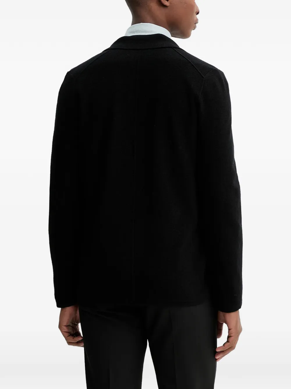  Marc O'polo Notched-lapels Blazer - Black 