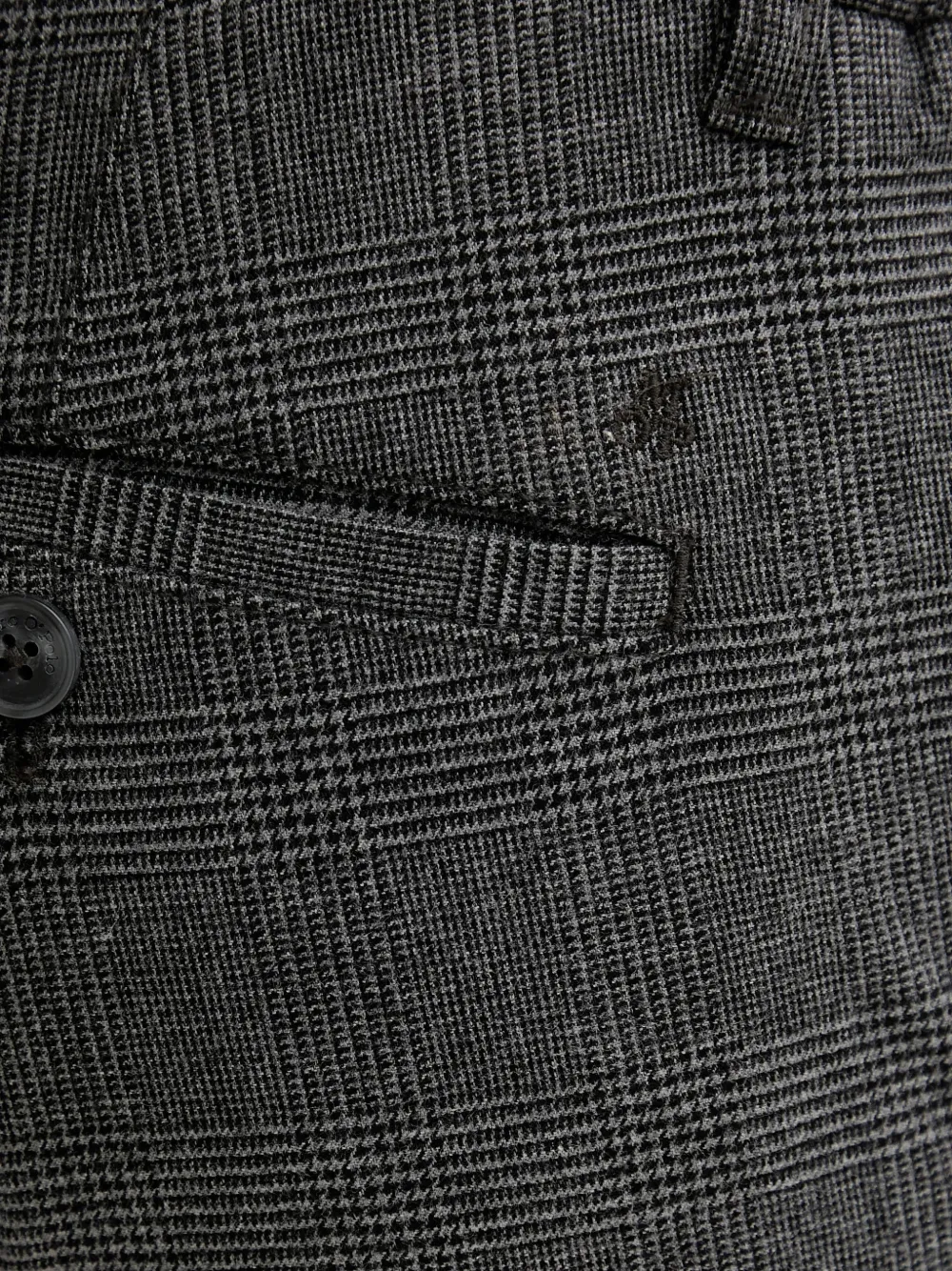 Marc O'Polo Geruite broek Grijs