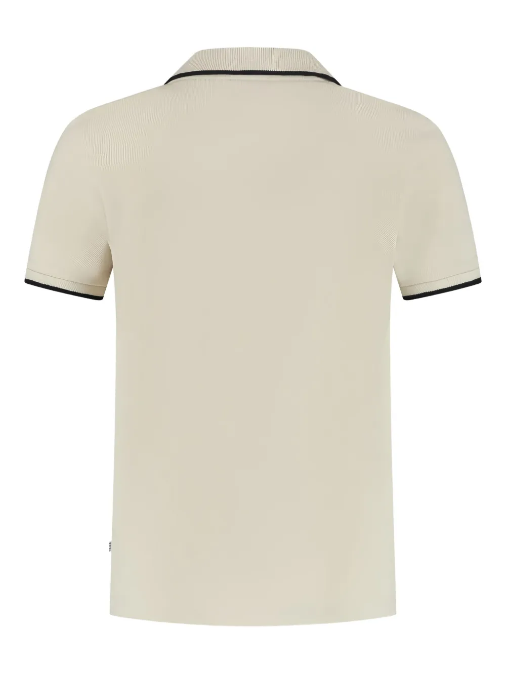 BOSS Kidswear Poloshirt met logoprint Beige