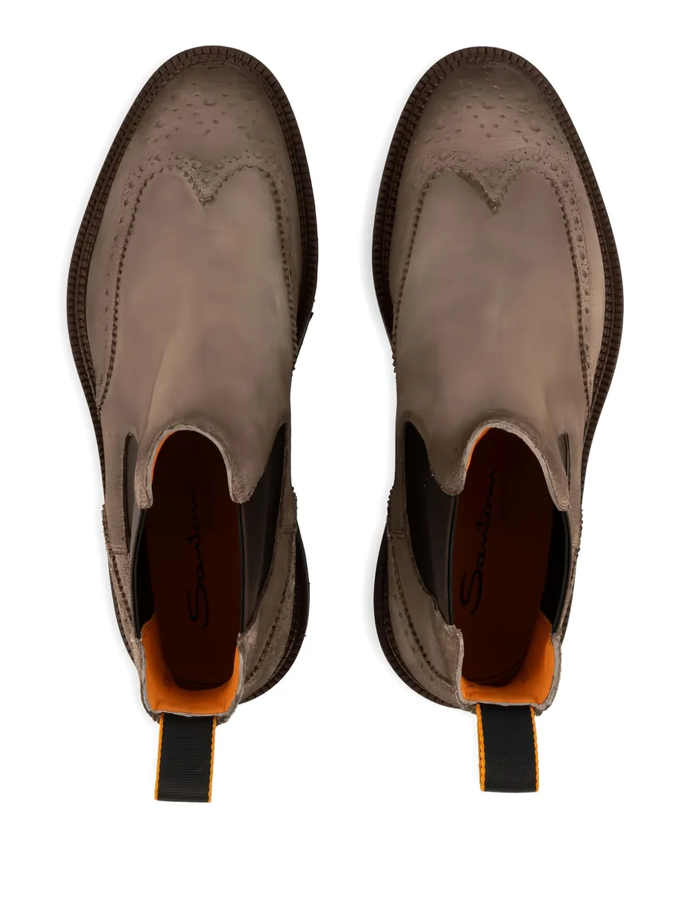 Santoni Brogue laarzen Bruin