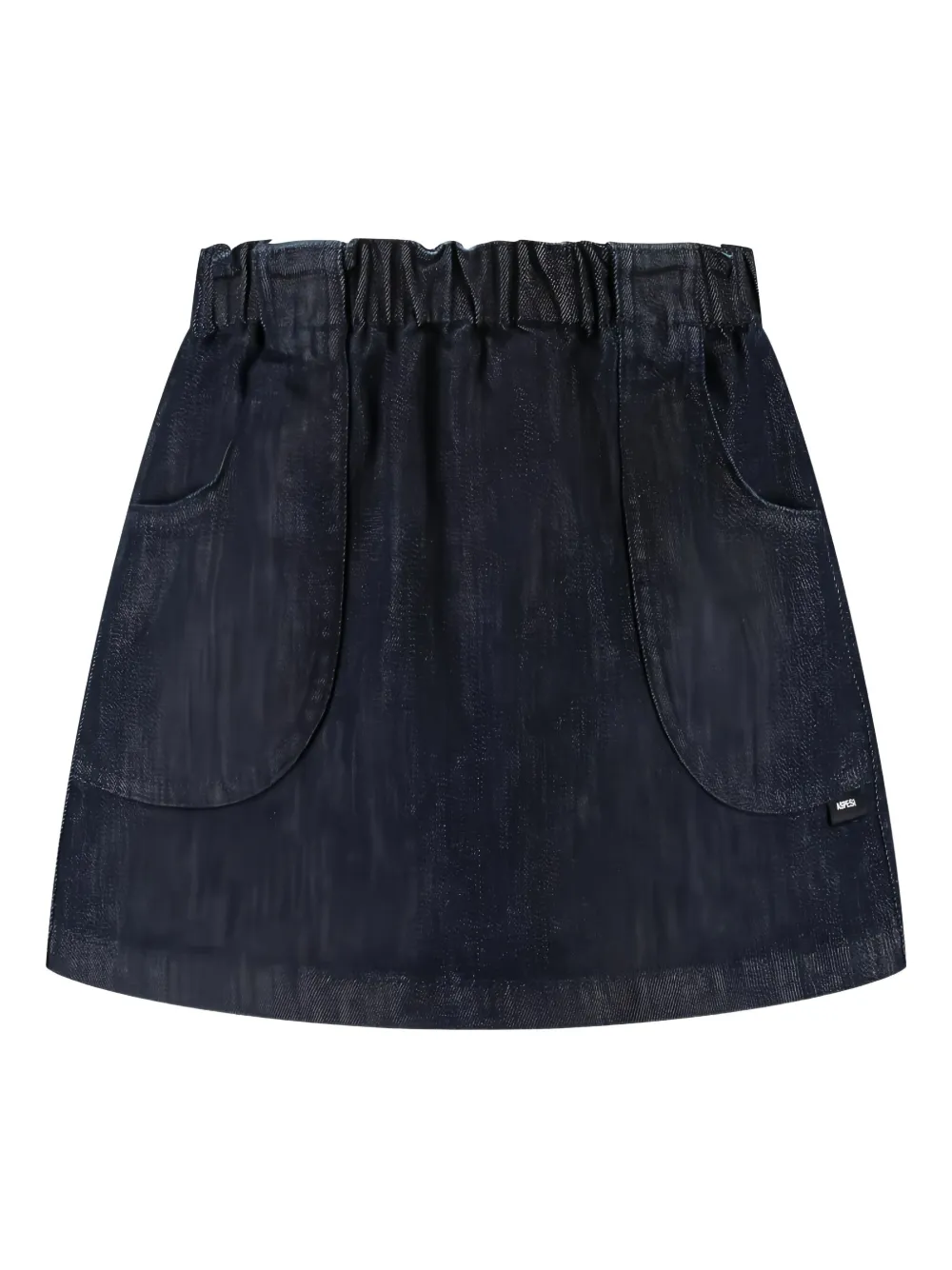 Aspesi Elastic-waist Skirt In Black