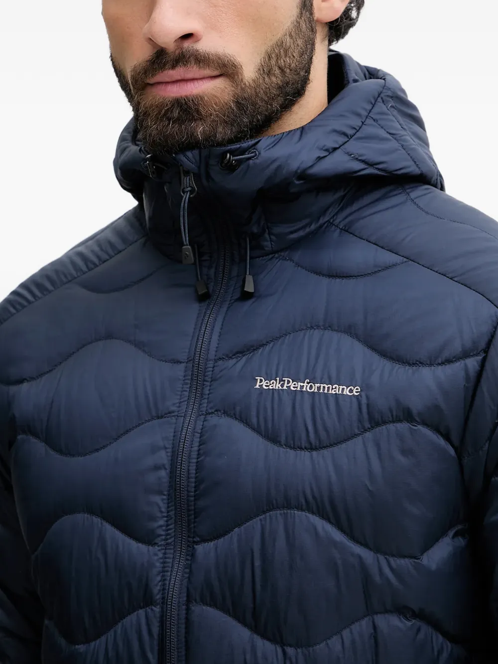Peak Performance Gewatteerd jack Blauw
