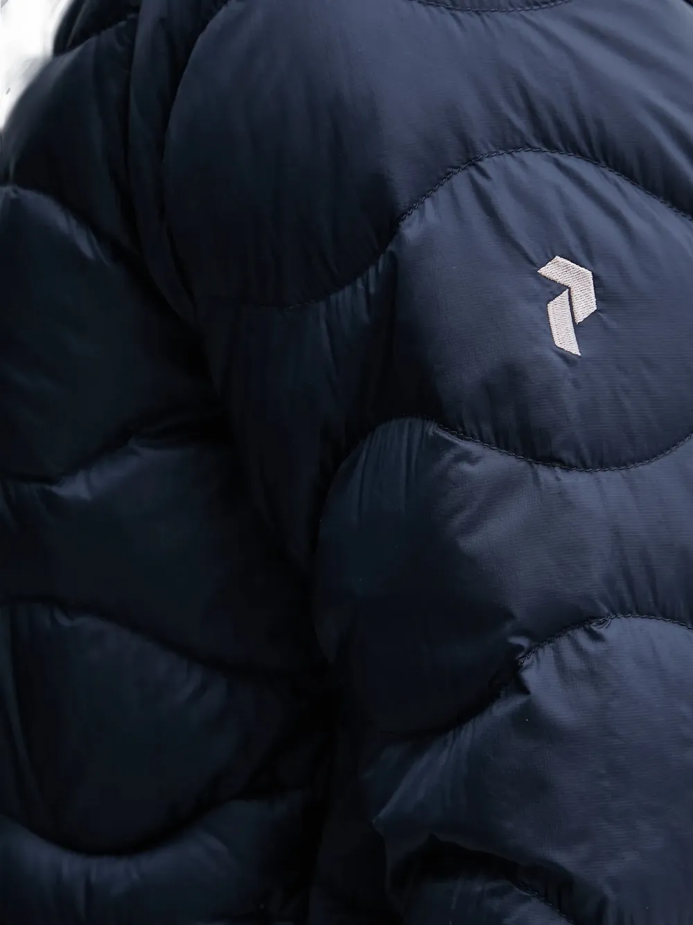 Peak Performance Gewatteerd jack Blauw