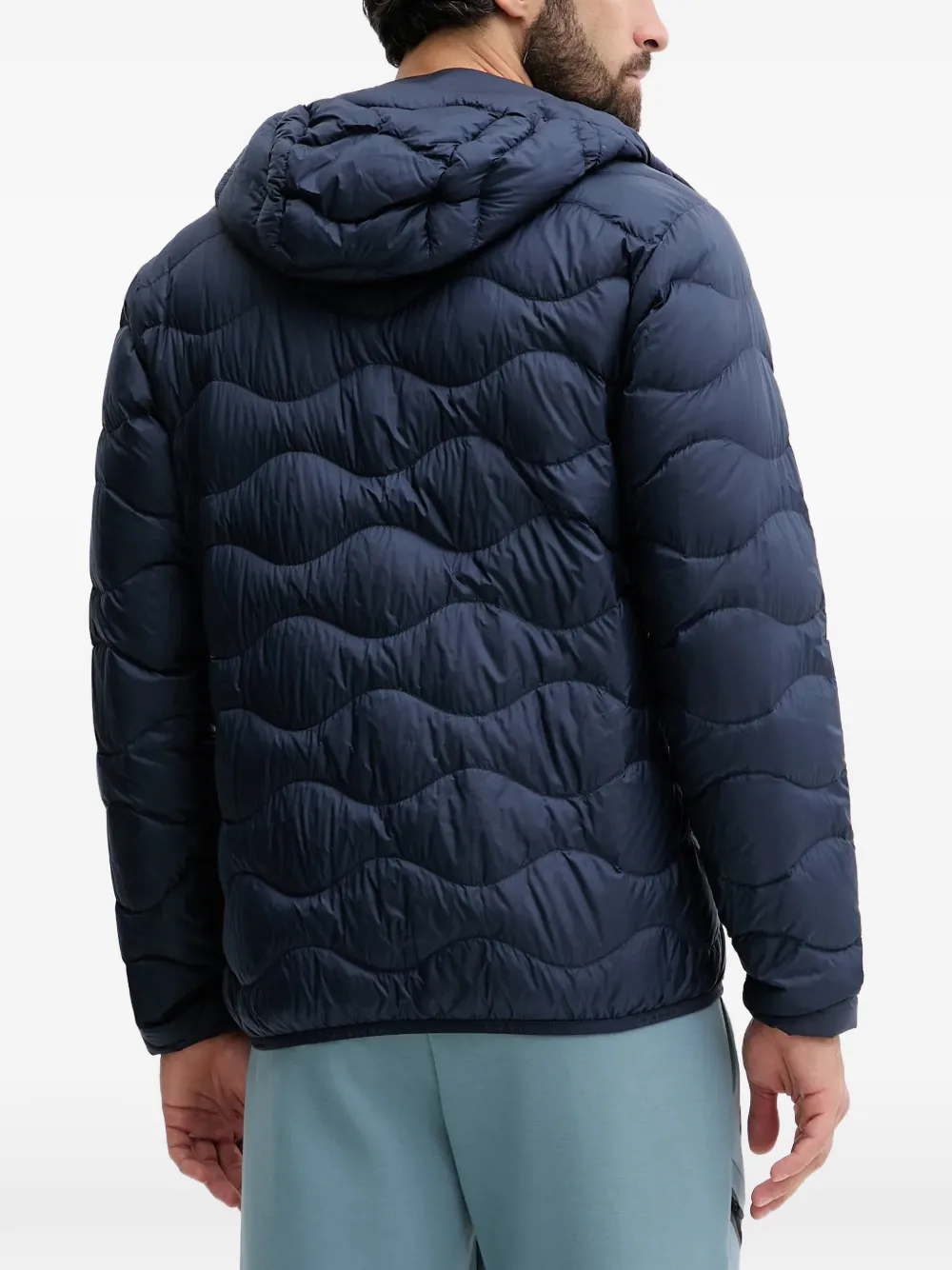  Peak Performance Helium Hooded Padded Jacket - Blue 