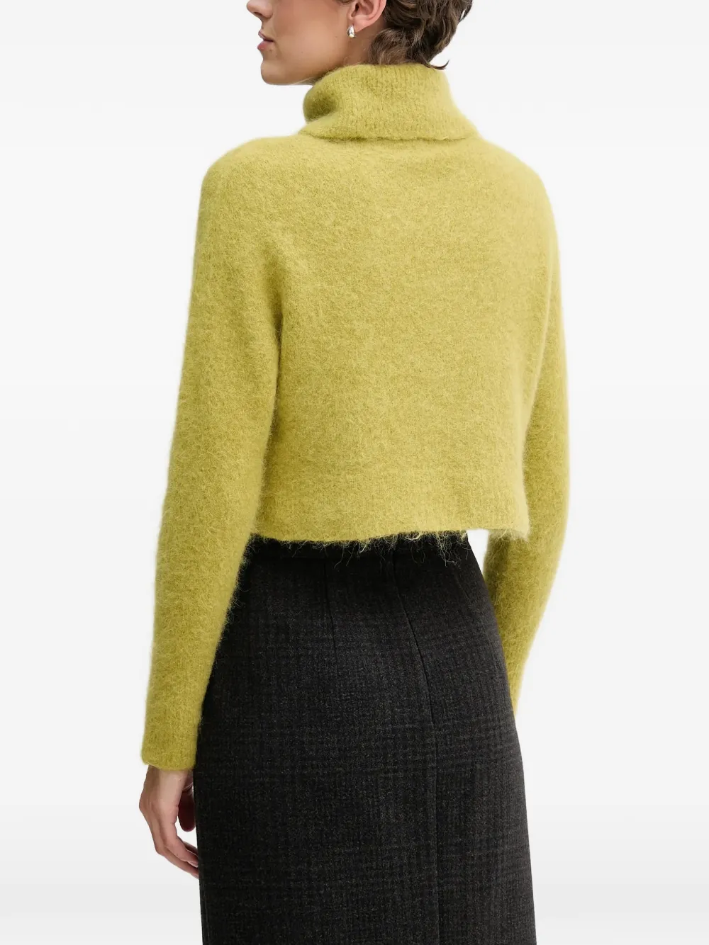  Sandro Ferrone Roll-neck Sweater - Green 