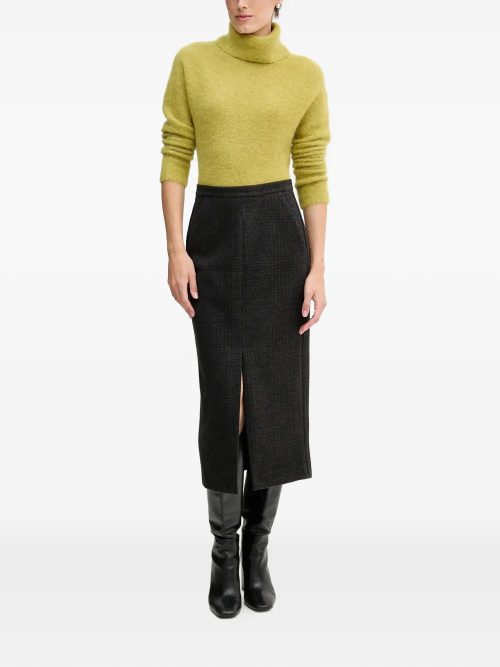  Sandro Ferrone Roll-neck Sweater - Green 