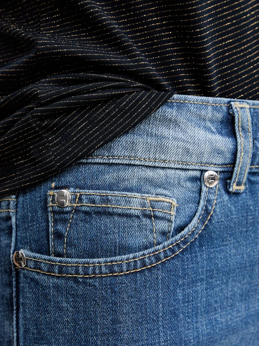 Silvian Heach Flared jeans Blauw