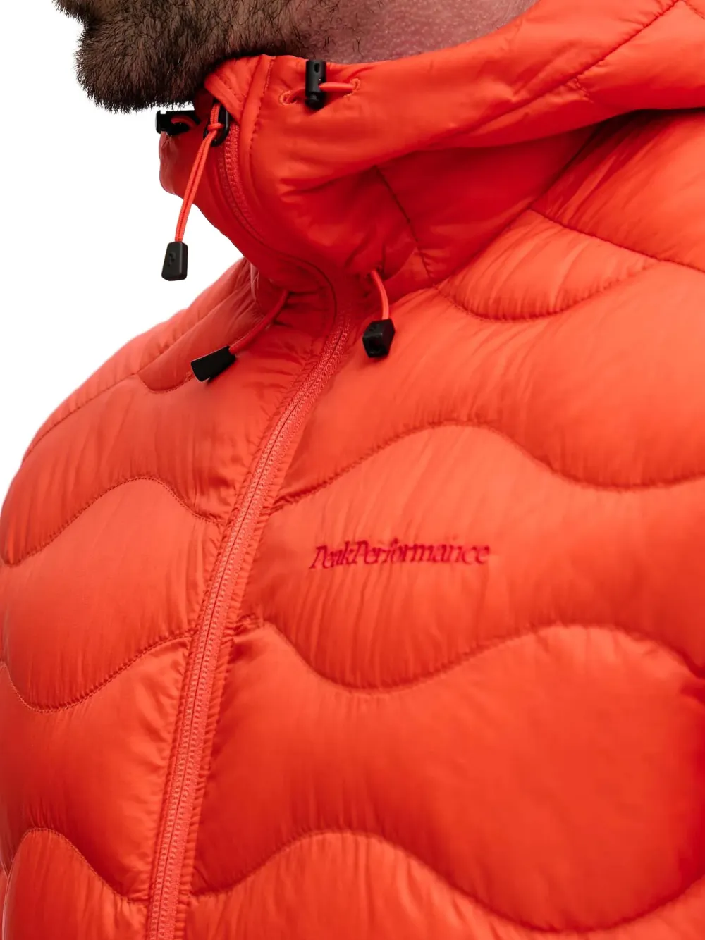 Peak Performance Gewatteerd jack Oranje